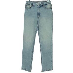 Zara Classic Straight Leg Light Blue Women's Jeans